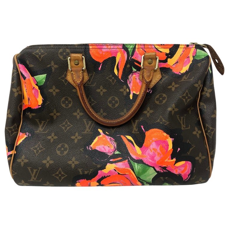 Sold at Auction: Stephen Sprouse, LOUIS VUITTON X STEPHEN SPROUSE ROSES  SPEEDY 30