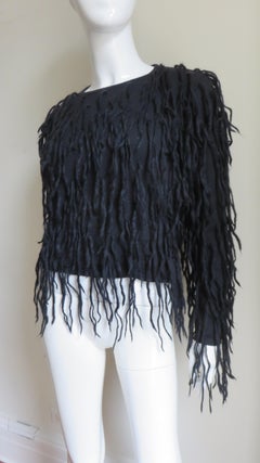 Stephen Sprouse New Applique Sweater 1990s