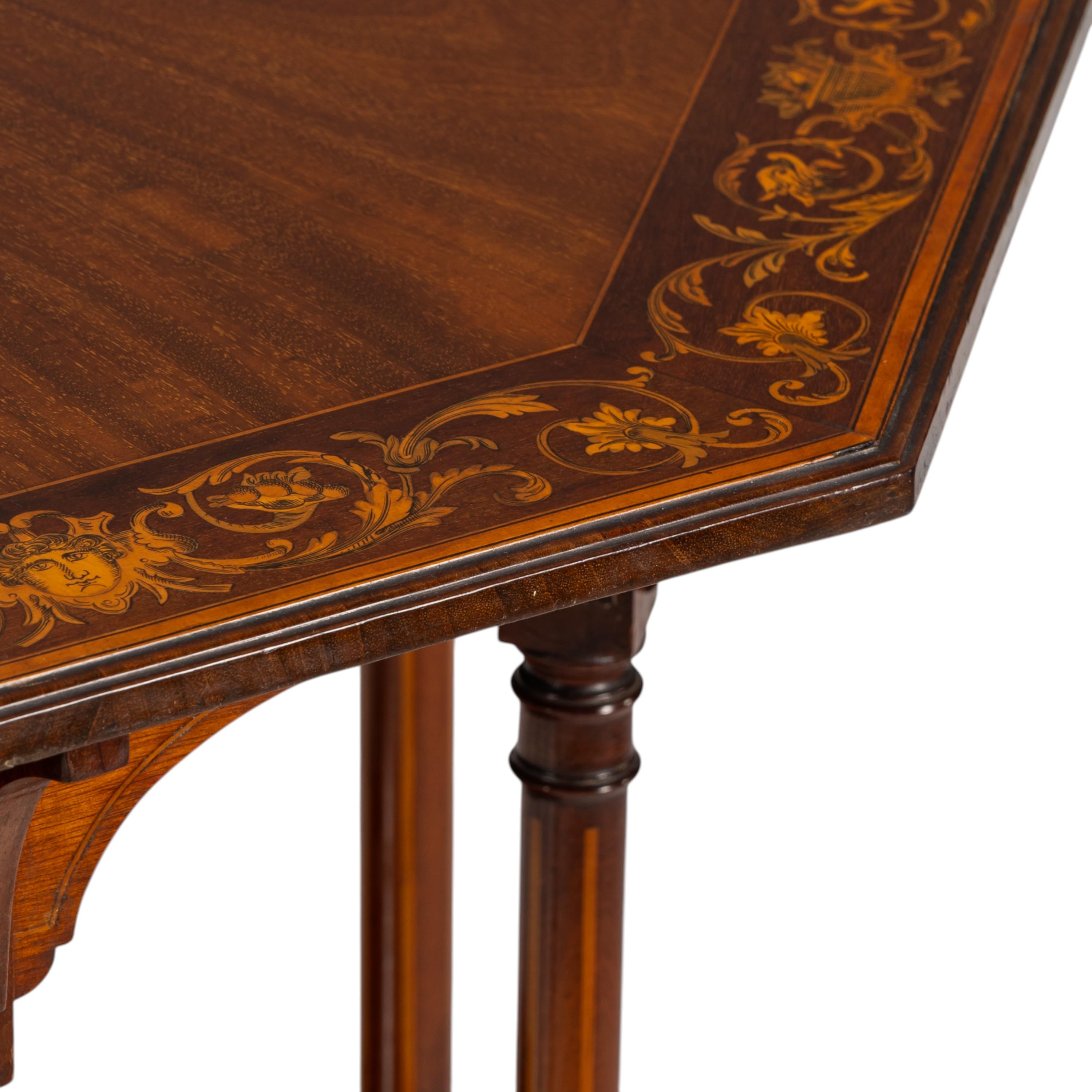 Stephens Webb, di Collinson & Lock. Tavolo da centro ottagonale Aesthetic Movement in vendita 12