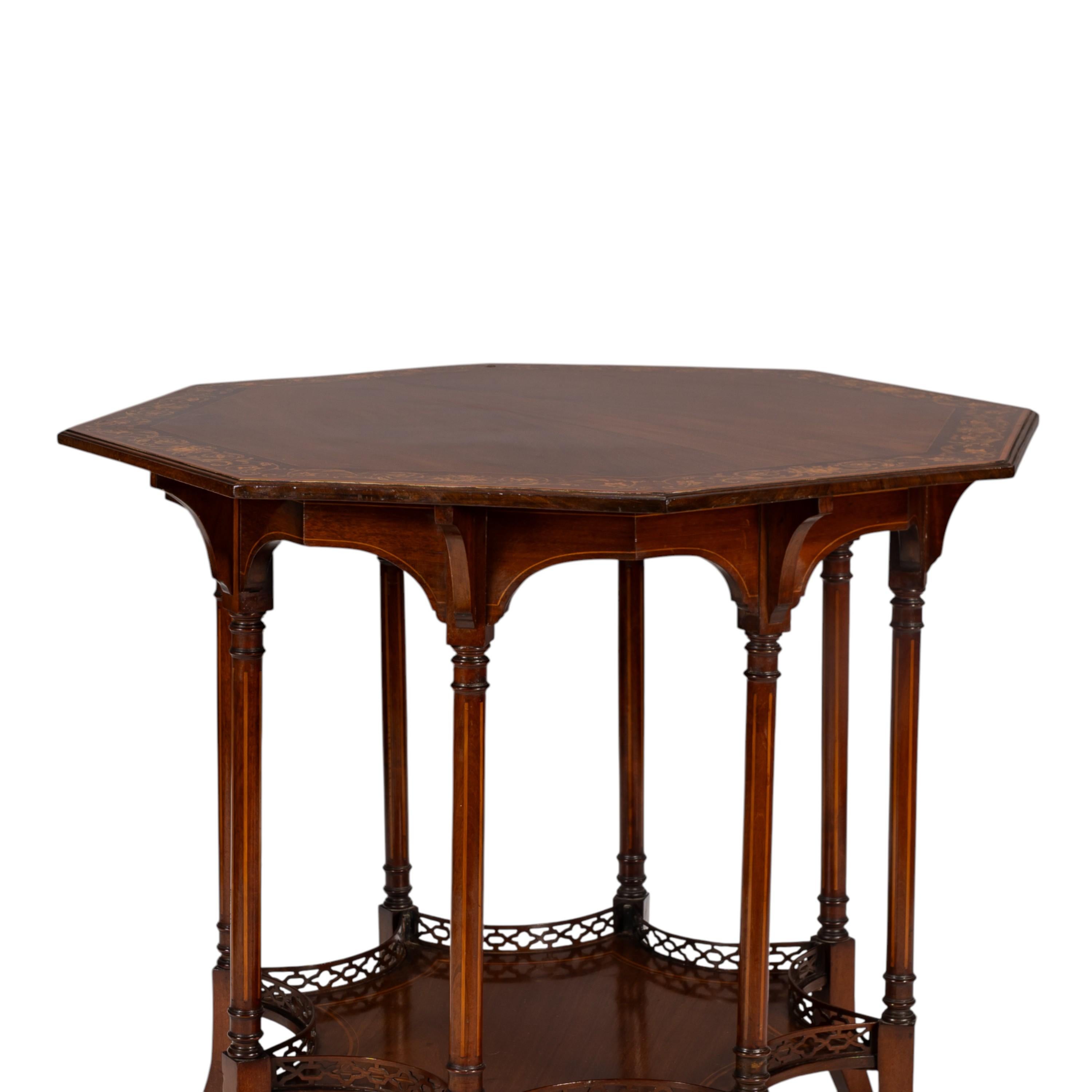Stephens Webb, di Collinson & Lock. Tavolo da centro ottagonale Aesthetic Movement in vendita 1