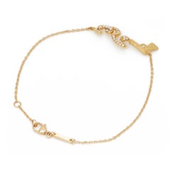Stephen Webster 18 Karat Yellow Gold Murder She Wrote Bracelet
