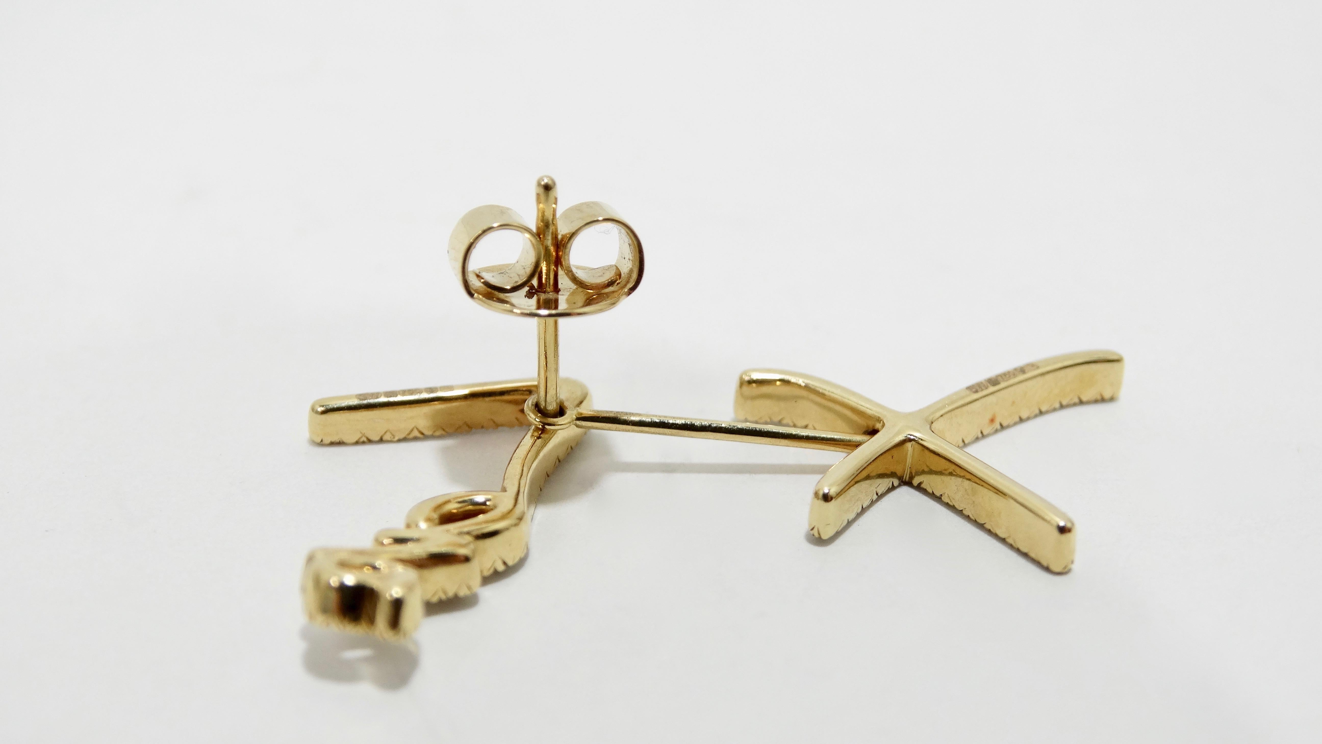 jumpman earrings