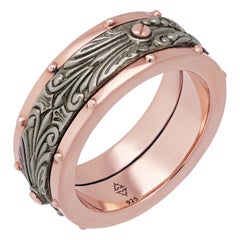 Stephen Webster 925 Sterling Silver London Calling Spinner Ring