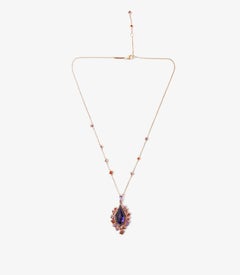 Stephen Webster Amethyst Crystal Haze Gold Struck 18ct Rose Gold Pendant