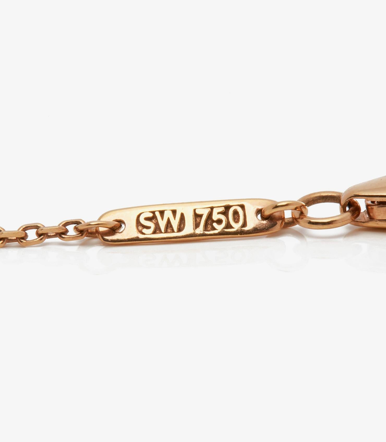 Stephen Webster Amethyst Crystal Haze Gold Struck 18ct Rose Gold Pendant For Sale 3