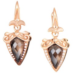 Stephen Webster Baroque Superstud Gold Plated Silver Diamond & Gemstone Earrings