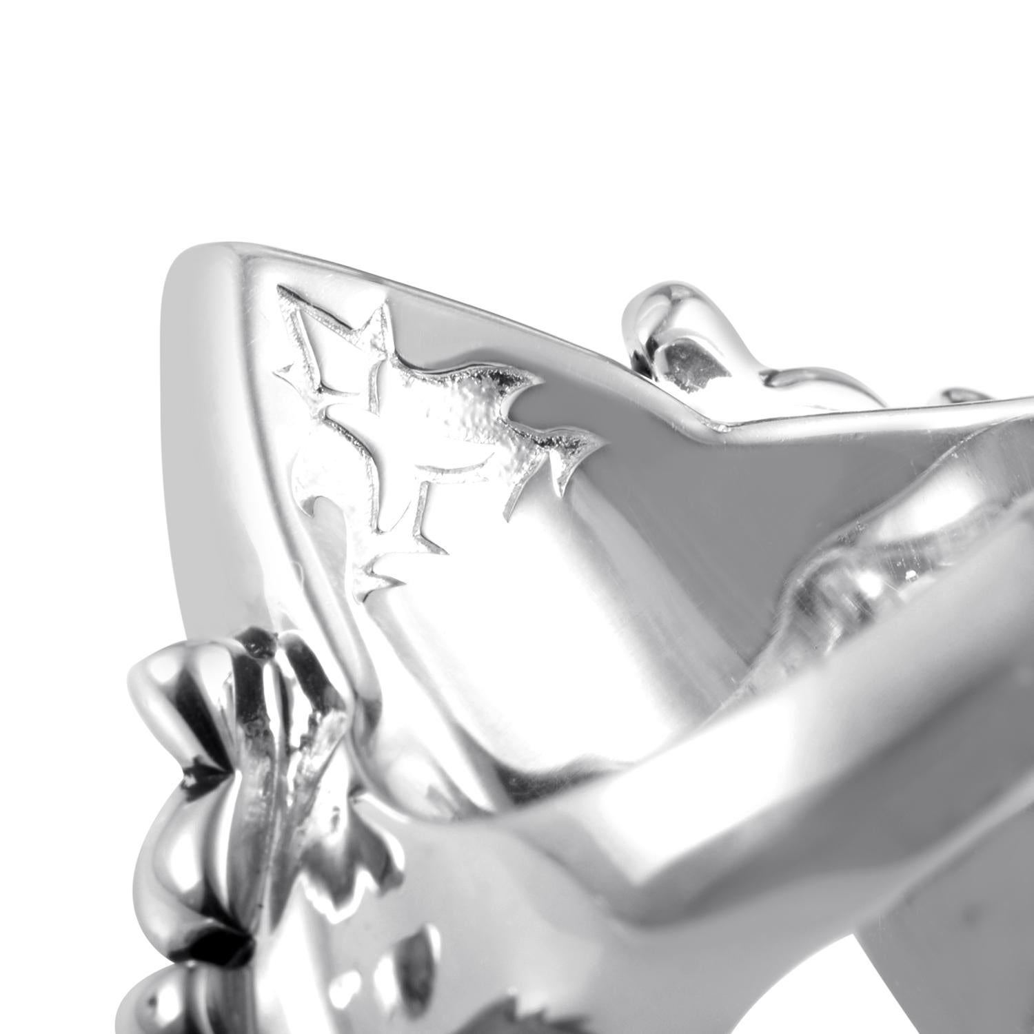 Mixed Cut Stephen Webster Baroque Superstud Sterling Silver Multi-Gemstone Ring For Sale