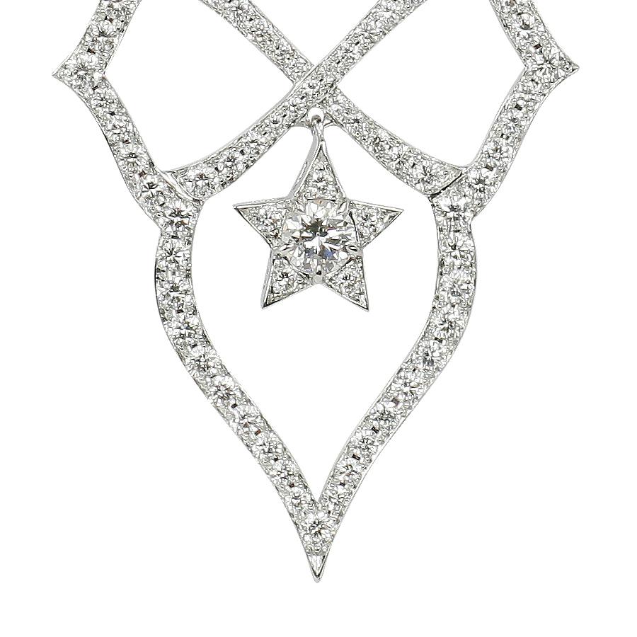 Mixed Cut Stephen Webster Belle Époque Starlet White Diamond and White Gold Small Earrings