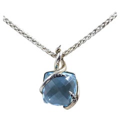 Stephen Webster Blue Topaz Pendant Necklace