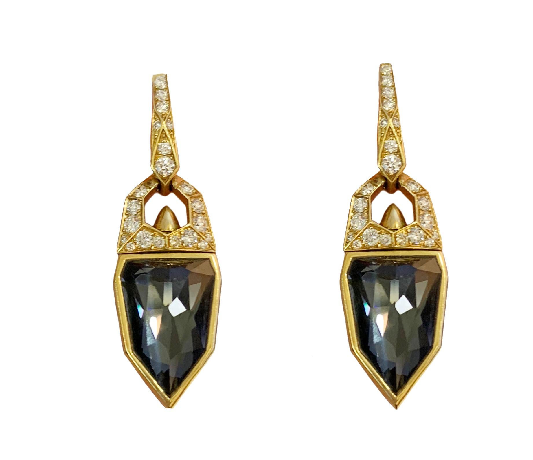 Stephen Webster Convertible Earrings with Diamonds For Sale 2