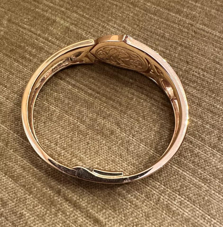 Stephen Webster Crystal Haze & Diamond Cuff Bracelet 18K Rose Gold For Sale 1