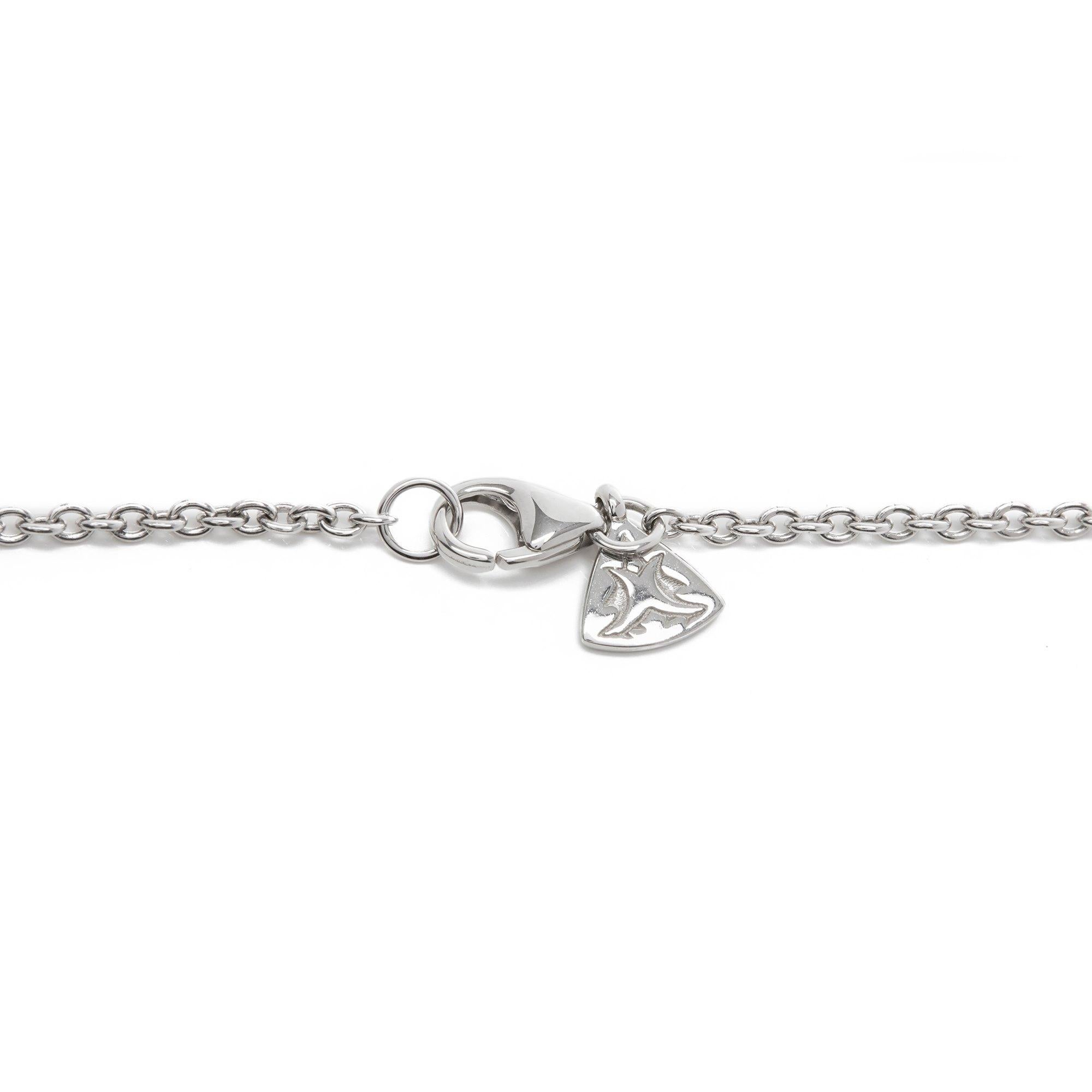 Stephen Webster Forget Me Not 18 Karat Gold Diamant und Grüner Achat Halskette im Zustand „Hervorragend“ in Bishop's Stortford, Hertfordshire