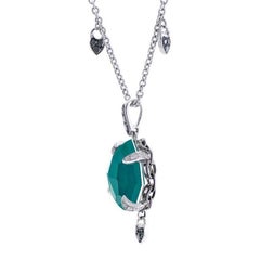Stephen Webster Green Crystal Haze Necklace