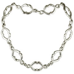 Stephen Webster Les Dents De La Mer Jaws Silver Jaw Link Collar Necklace