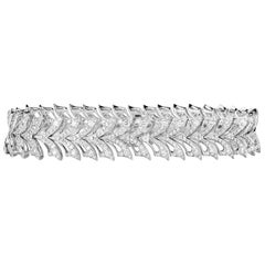 Stephen Webster Magnipheasant White Gold and Diamond Pavé Small Bracelet