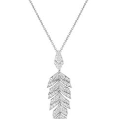 Stephen Webster Magnipheasant White Gold and White Diamond Pavé Pendant