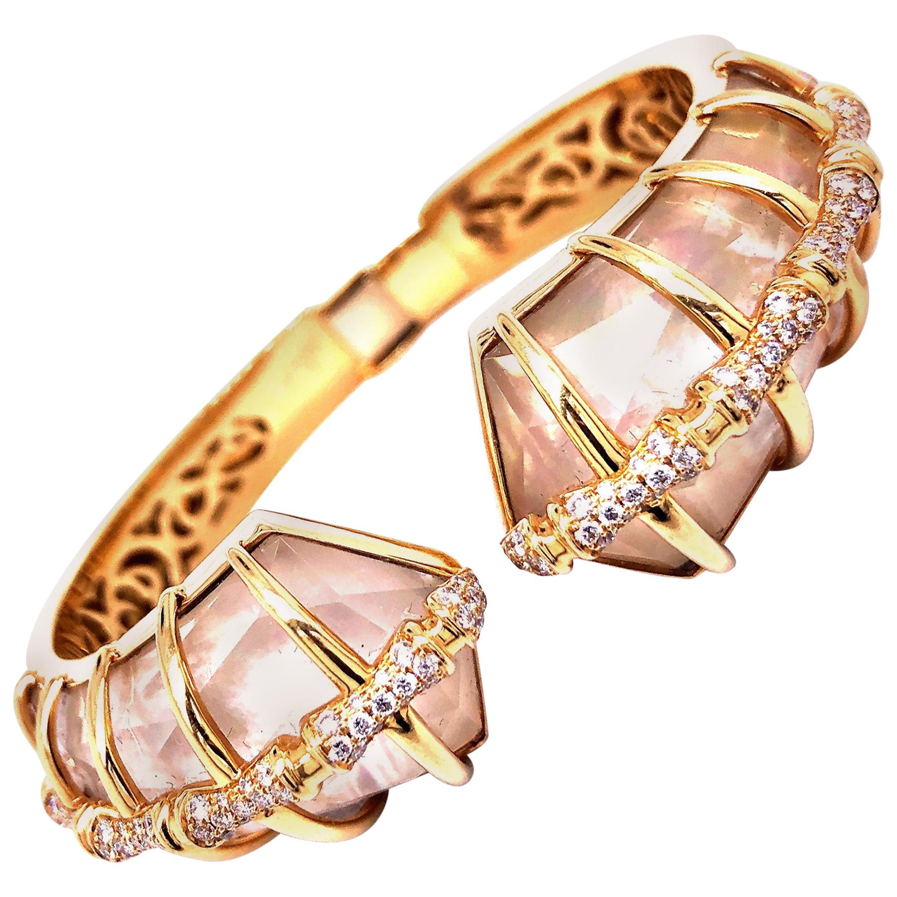 Stephen Webster Mother of Pearl Bracelet with Diamonds