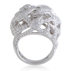 Stephen Webster Poison Ivy 18 Karat Gold Full Diamond Pave Openwork Cocktail