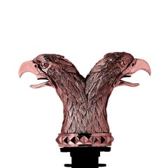 Stephen Webster Russian Roulette Rose Gold-Plated Double Eagle Head Pourer