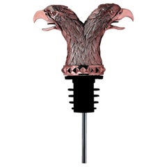 Stephen Webster Russian Roulette Rose Gold-Plated Double Eagle Head Pourer