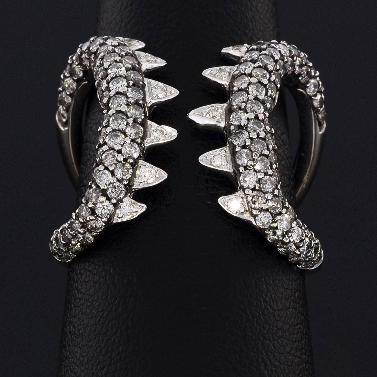 shark diamond ring
