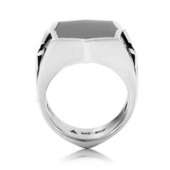 Stephen Webster Sterling Silber Hämatit Siegelring