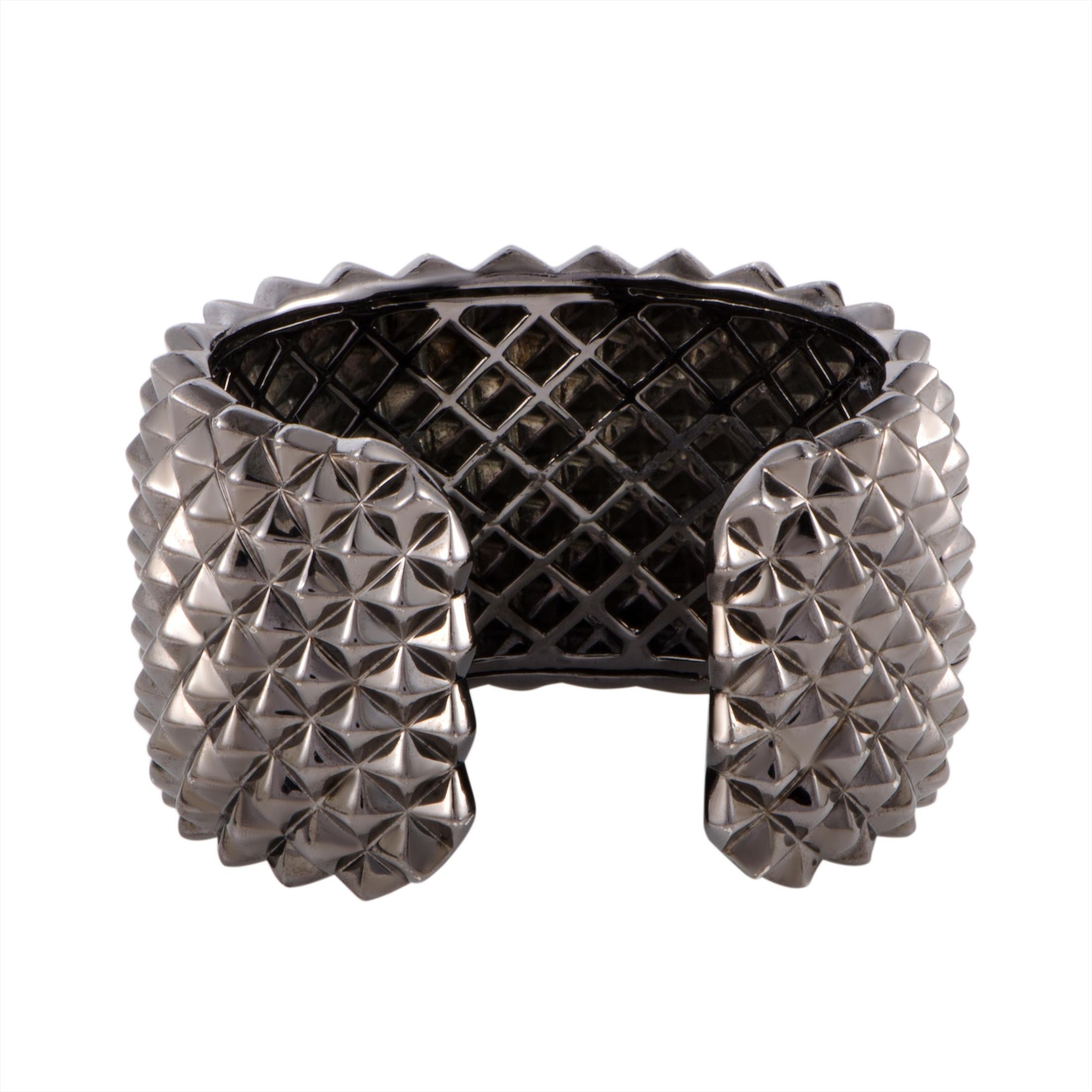 black metal cuff bracelet