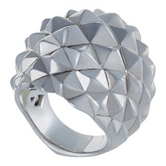 Stephen Webster Superstud Womens Silver Dome Cocktail Ring