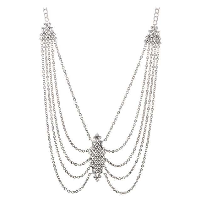 Christian Tse Chain Mail Necklace For Sale at 1stDibs