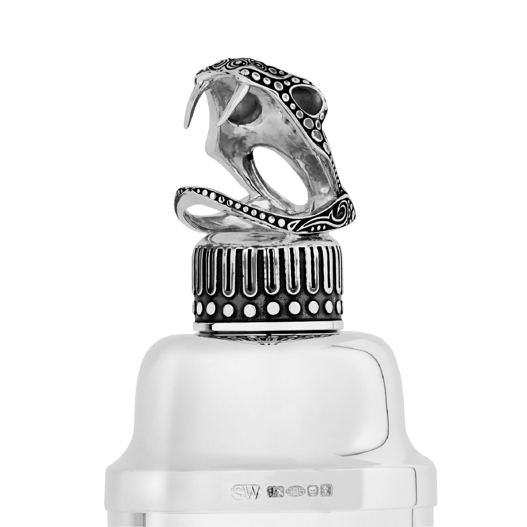 Contemporain Shaker Rattle en argent sterling Tequila Lore de Stephen Webster en vente