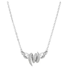 Stephen Webster Thorn necklace diamonds white gold