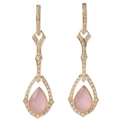 Stephen Webster Yellow Gold Pear Other 
Diamond Drop/Dangle Earrings