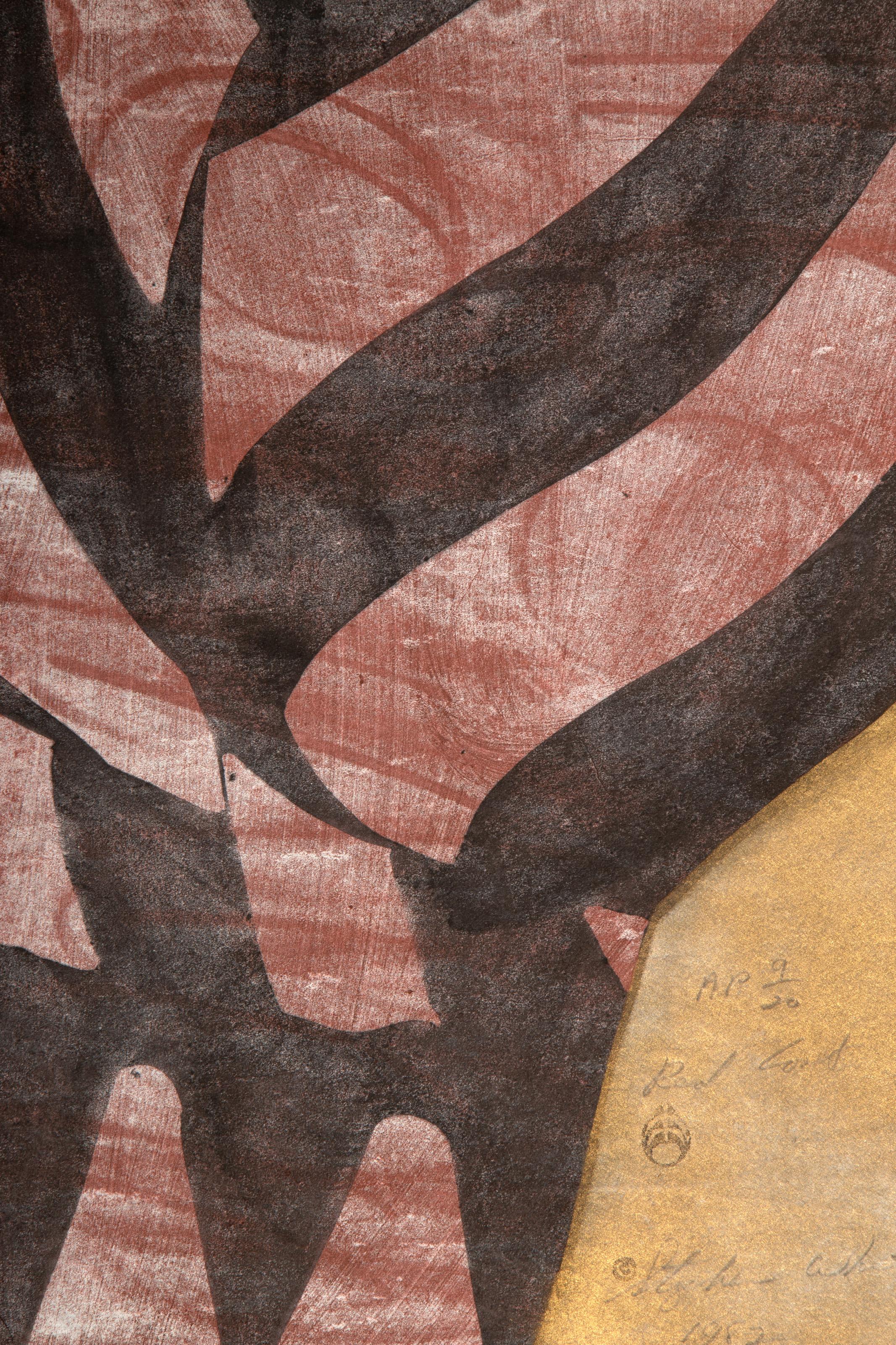 Red Coates, stampa xilografica moderna di Stephen White in vendita 2