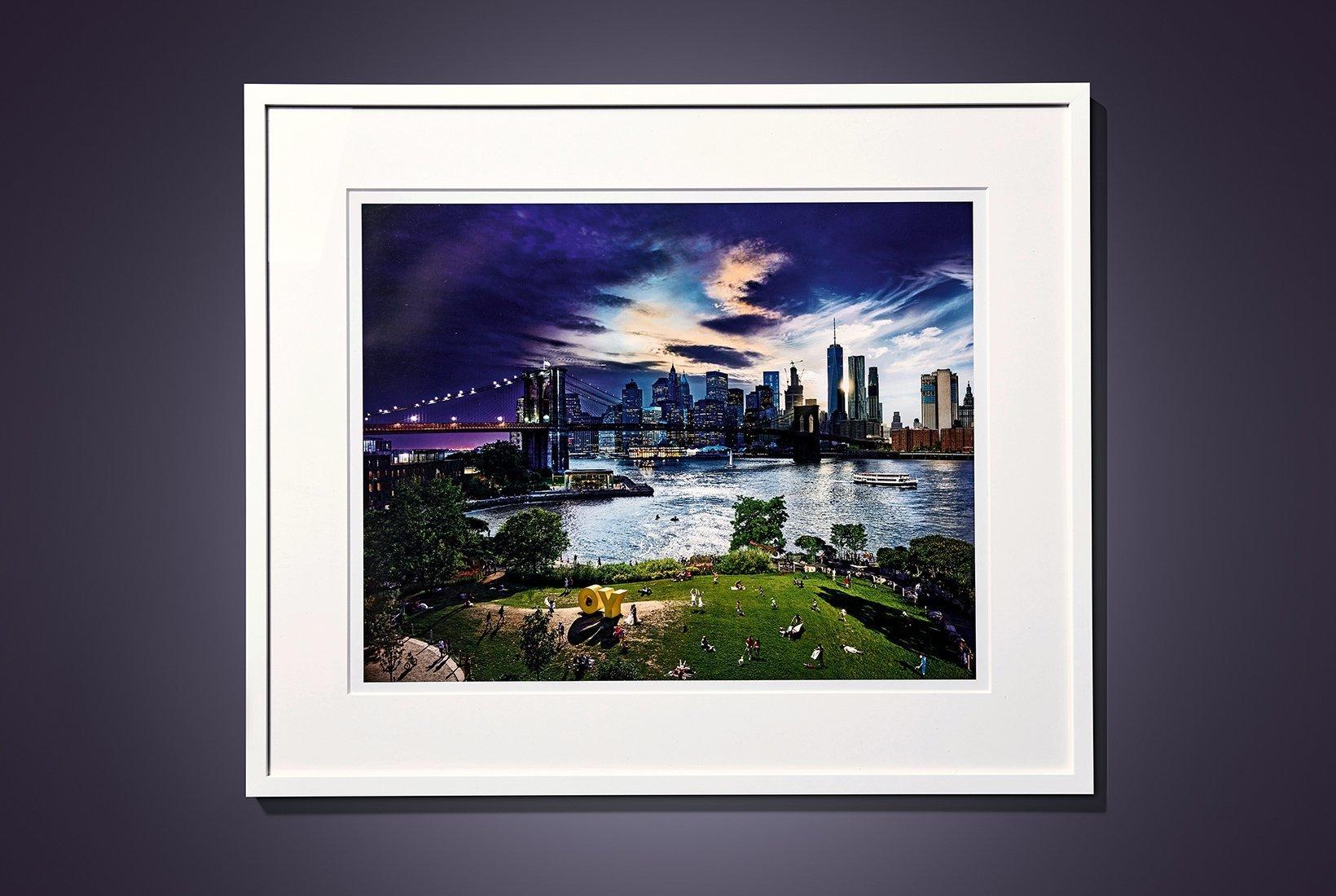 Contemporary Stephen Wilkes, Day to Night, Art Edition No. 1-100 'Brooklyn Bridge, NYC' For Sale