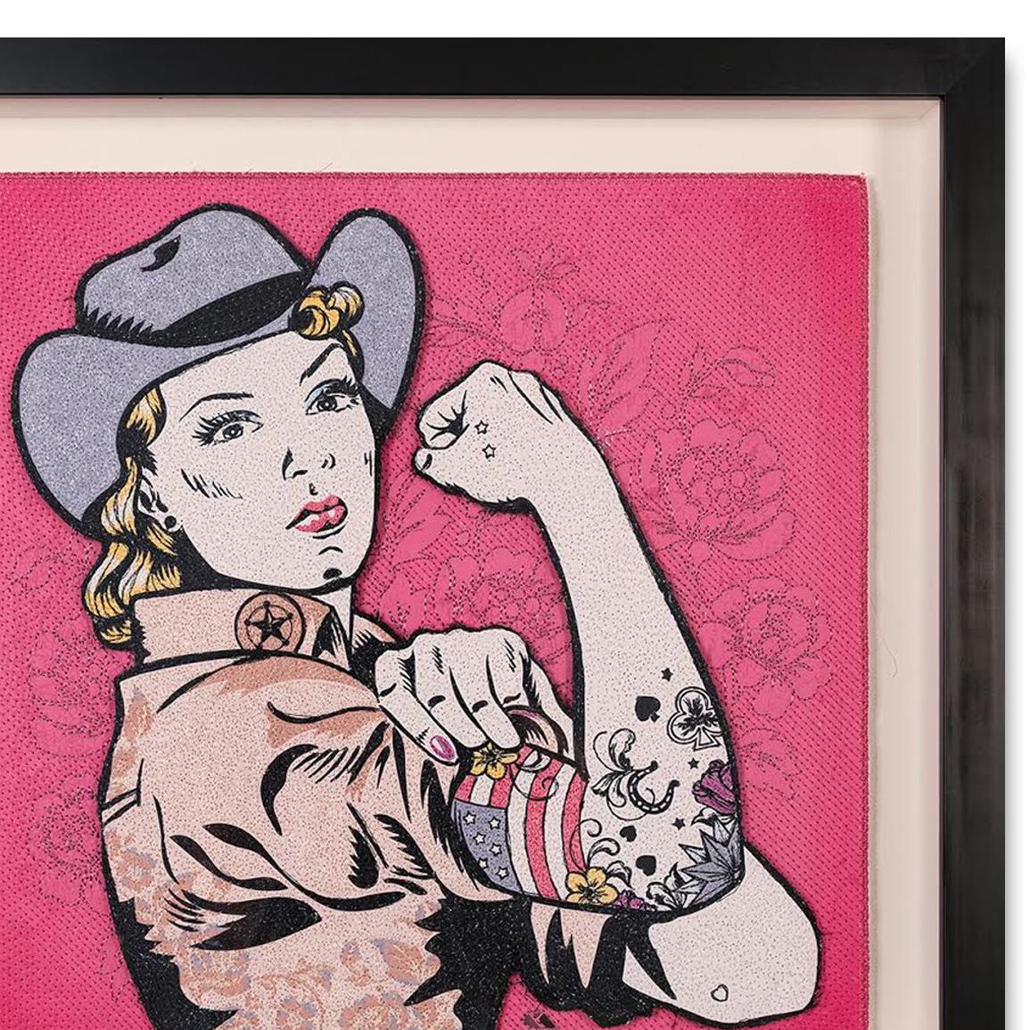 Americana Series, Rise Up - Pink Edition For Sale 1