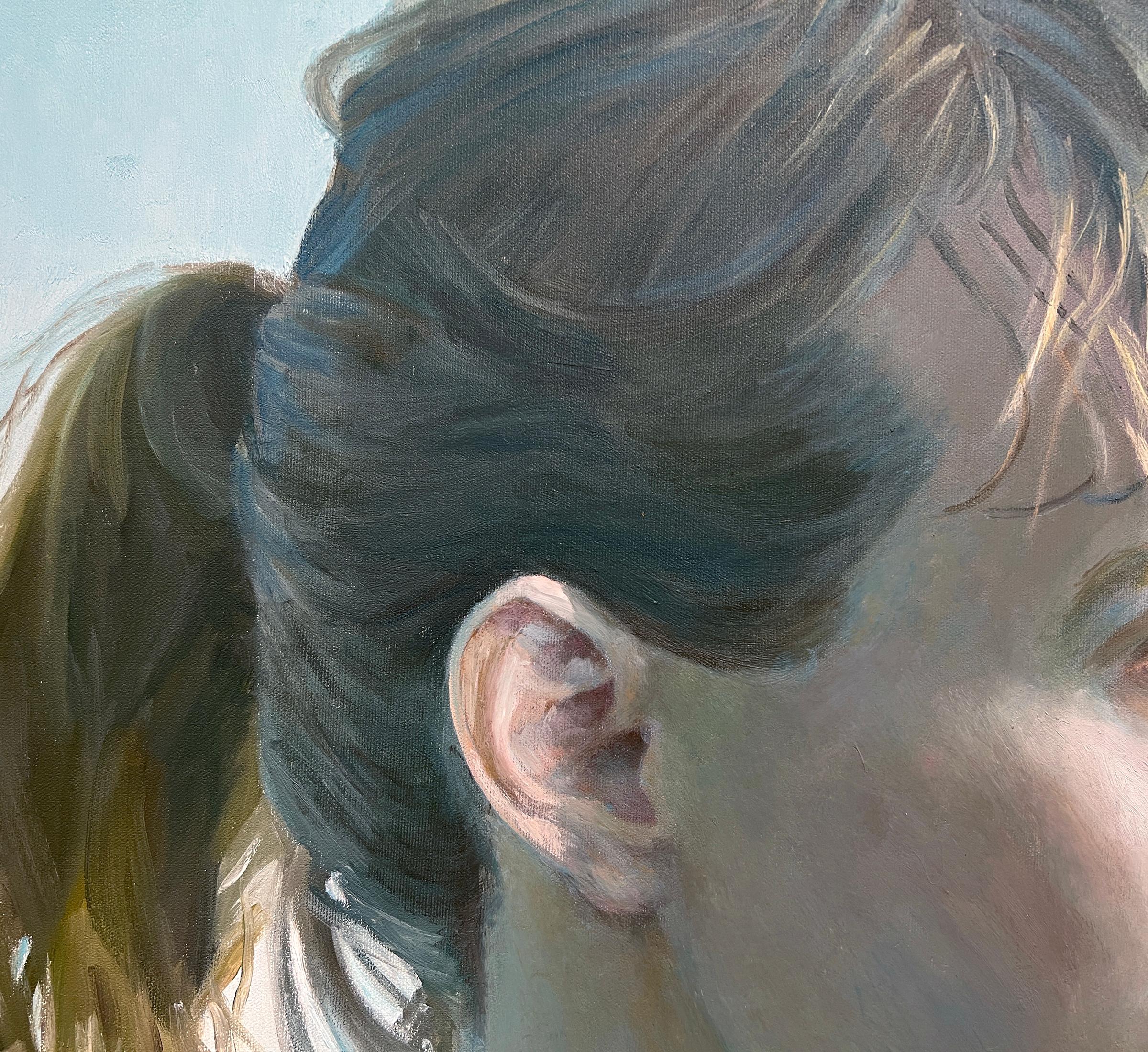 Los individuos de la obra de Stephen Wright nos confrontan visual y psicológicamente. Sus cuadros tienden a transfigurar. Ante ellos, uno se siente atraído por la mirada atenta de una mujer, la figura desplomada de un hombre desnudo o el rostro