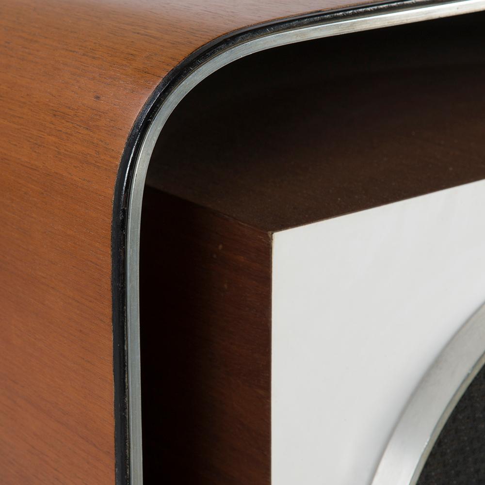 Molded Stephens Trusonic Quadreflex Square Eames Speaker Enclosure Unit