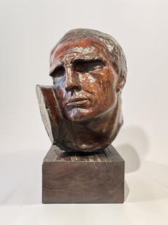 Inca, quebracho-Holzskulptur des russischen Bildhauers Stepan Erzia