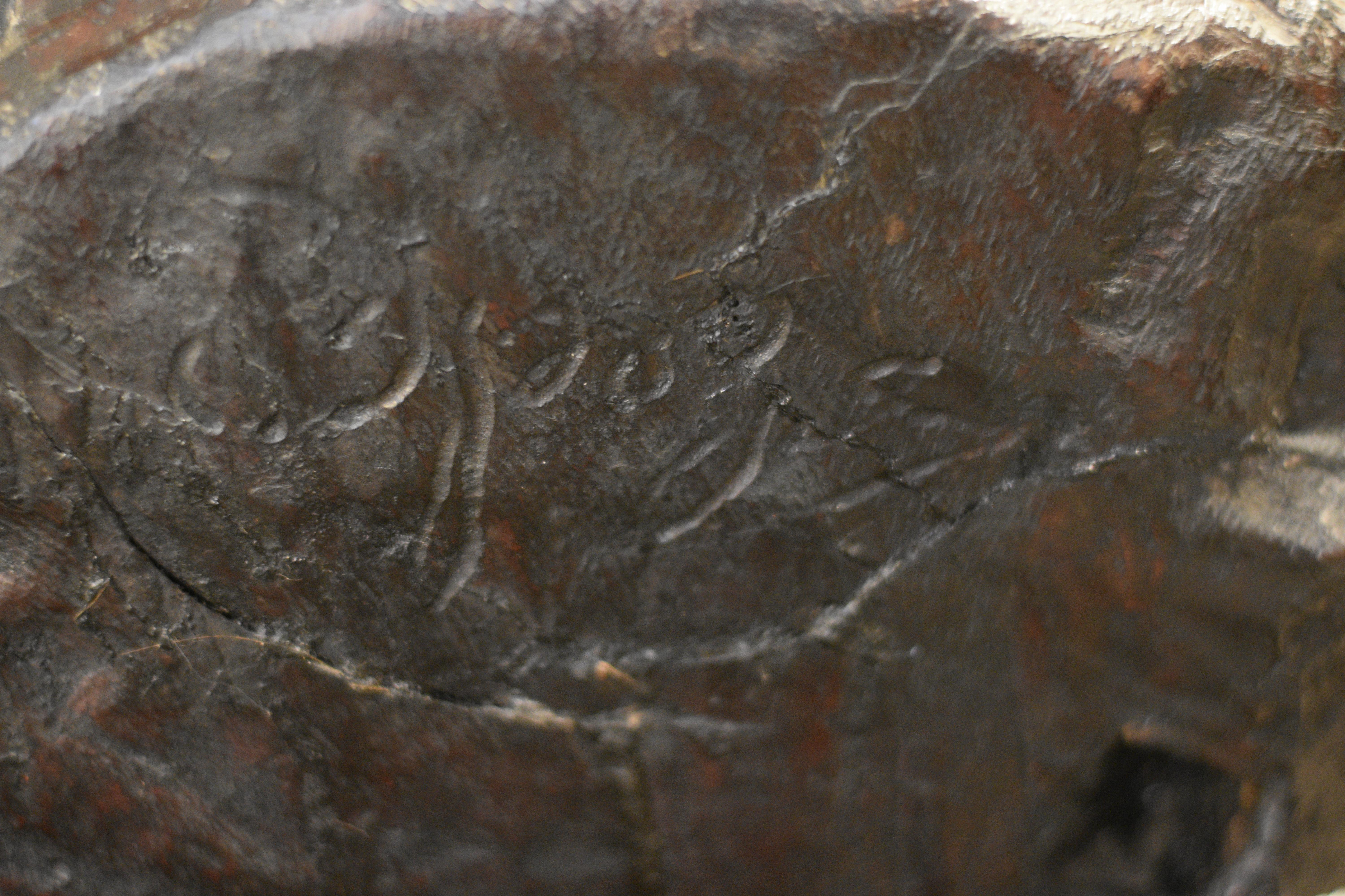 Inca, scultura in legno di quebracho dello scultore russo Stepan Erzia in vendita 1