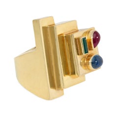 Stepped Multigem ring