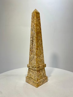 Stepped Obelisk Fossil Stone Tower