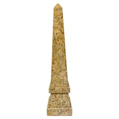 Stepped Obelisk Fossil Stone Tower