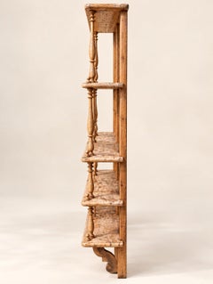 Estantería escalonada – Estilo Luis Felipe – Pino macizo – Siglo XIX
