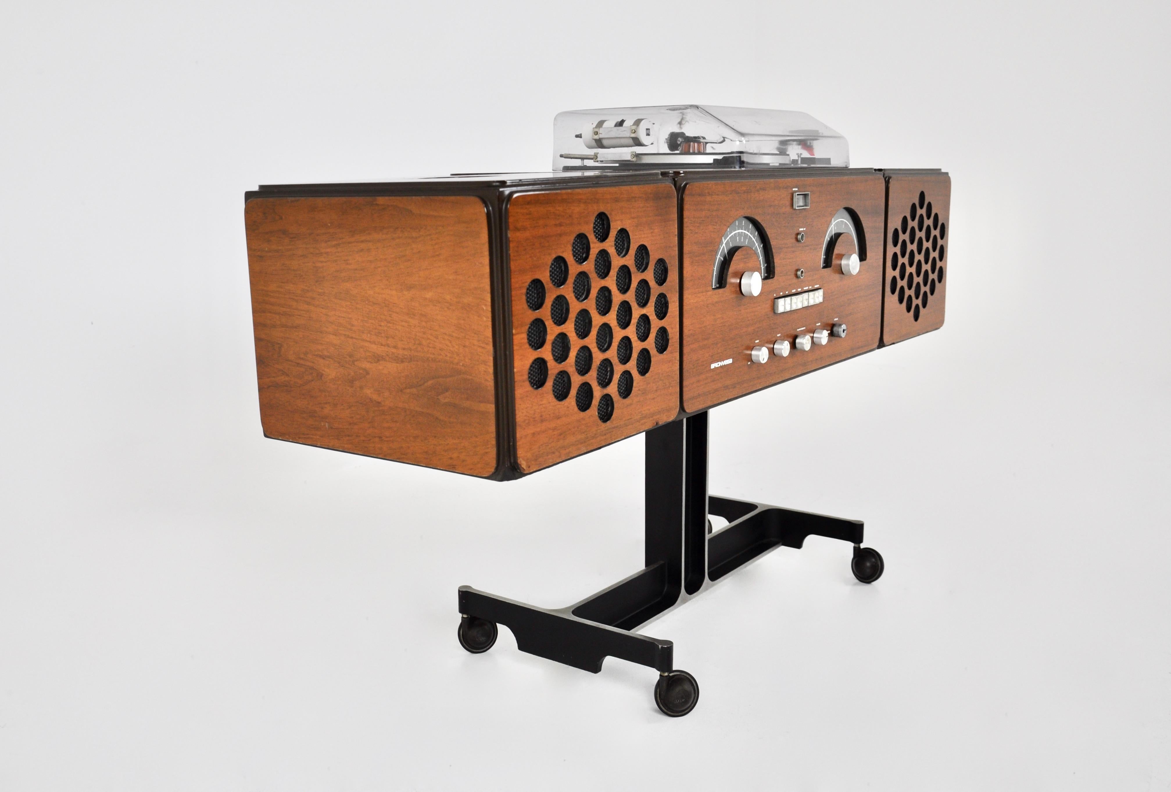 Stereo RR-126  Radio von Pier Giacomo & Achille Castiglioni für Brionvega, 1960er-Jahre (Moderne der Mitte des Jahrhunderts) im Angebot