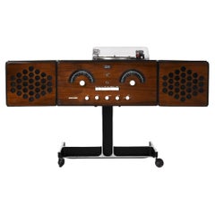 Stereo RR-126 radio di Pier Giacomo & Achille Castiglioni per Brionvega, anni '60