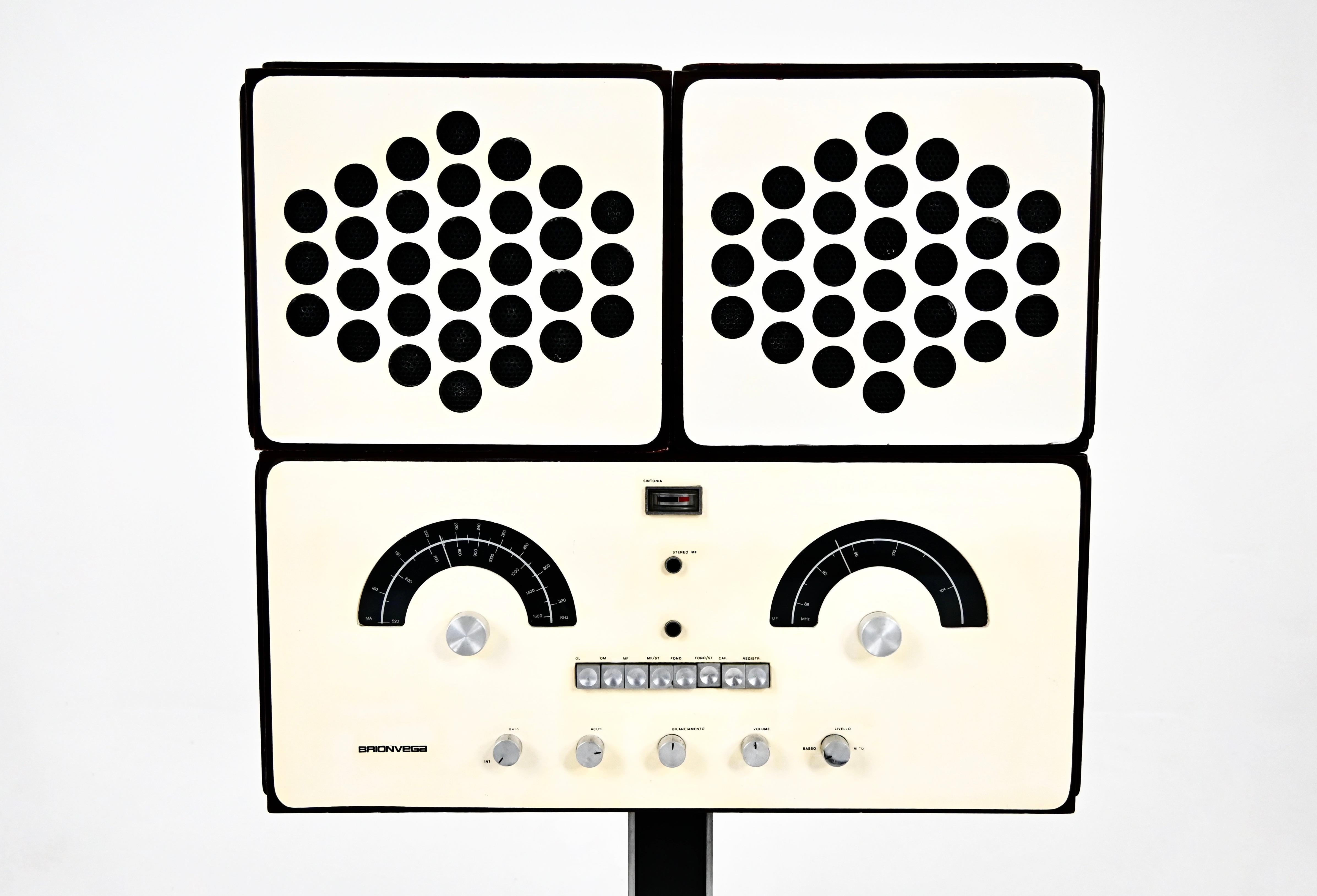 Radio stereofonica RR-126 di F.lli Castiglioni per Brionvega, anni '60 in vendita 3