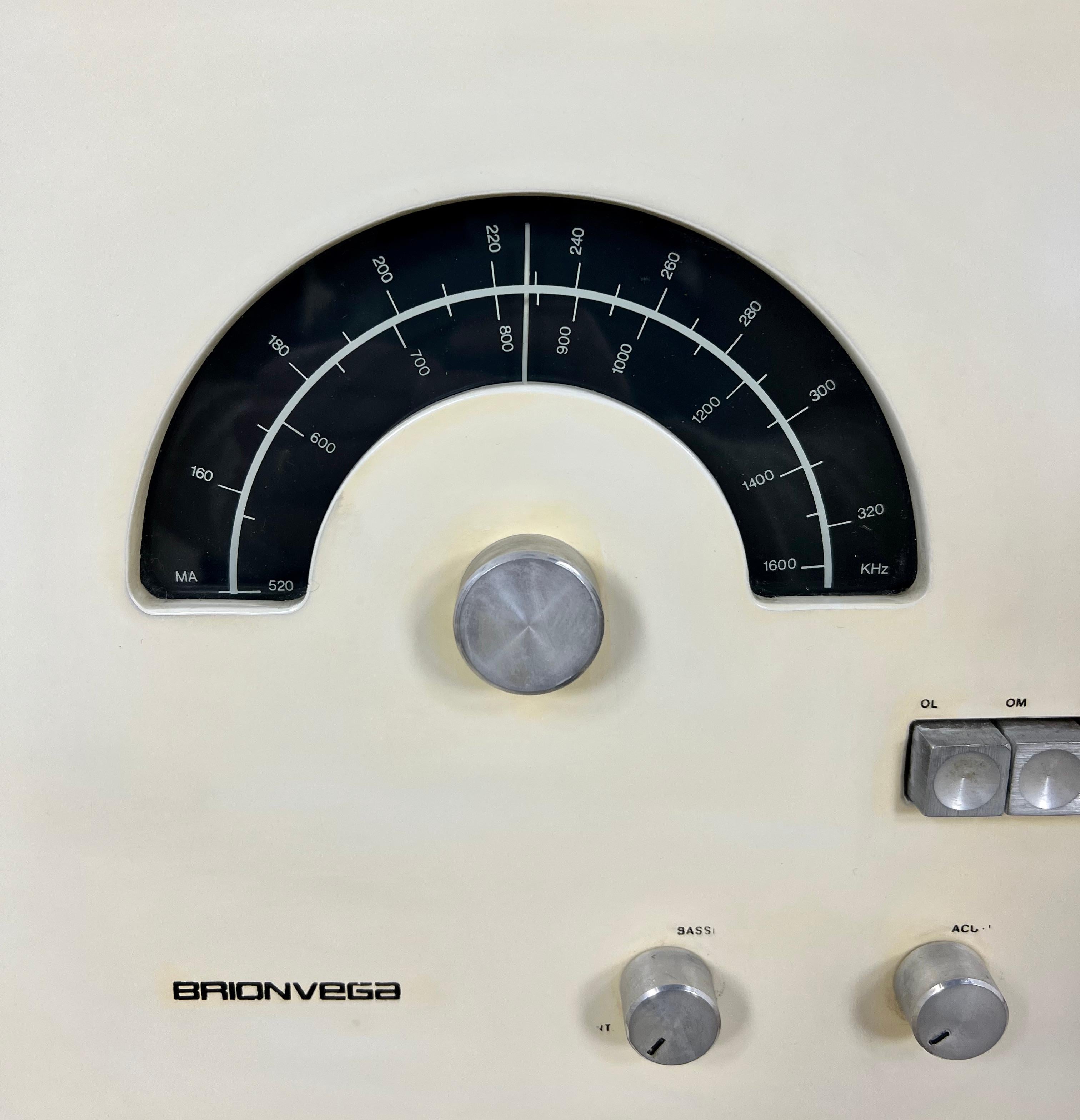 Stereophonic RR-126 Radio by F.lli Castiglioni for Brionvega, 1960s 4