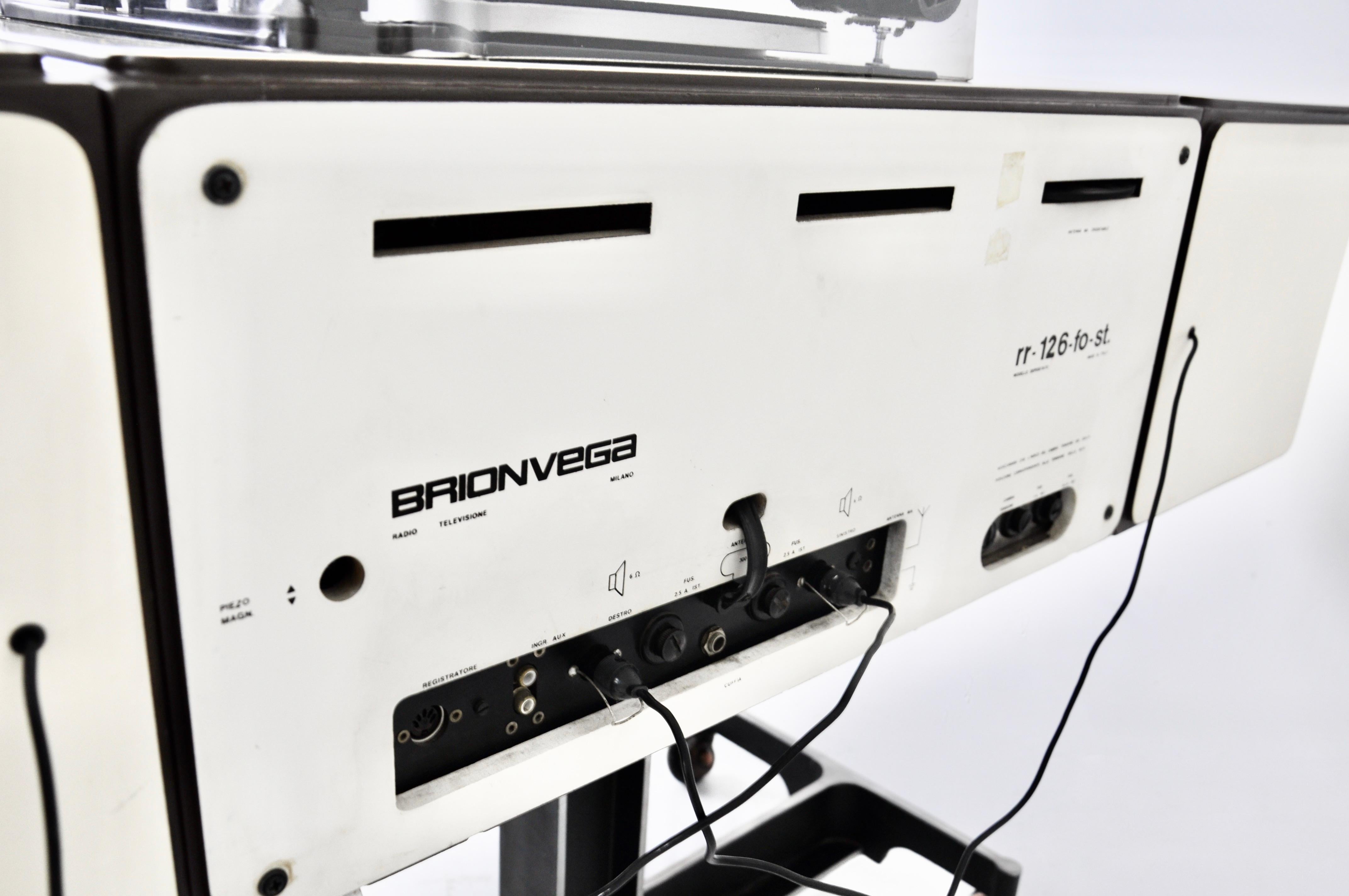 Radio stereofonica RR-126 di F.lli Castiglioni per Brionvega, anni '60 2