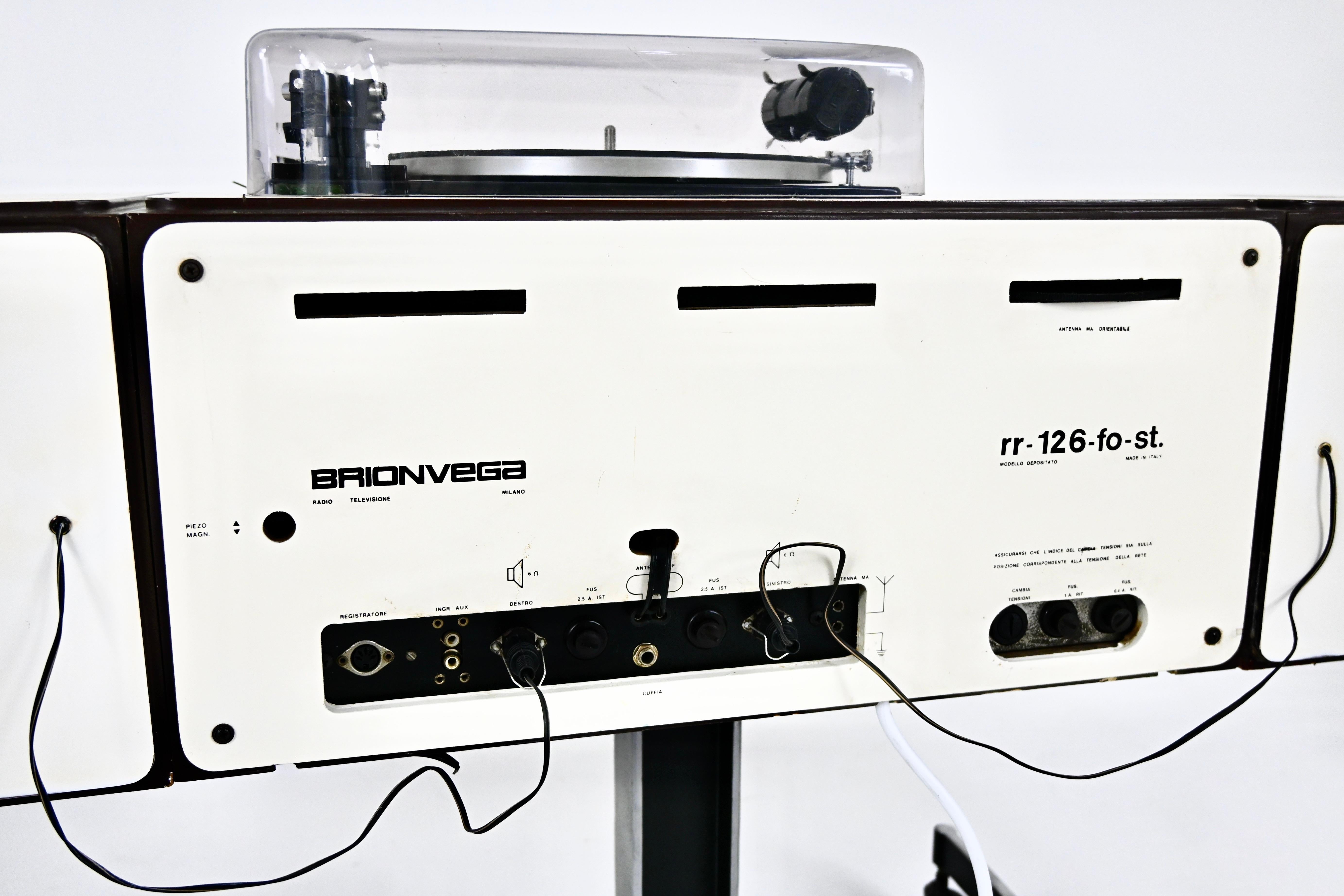Radio stereofonica RR-126 di F.lli Castiglioni per Brionvega, anni '60 in vendita 5