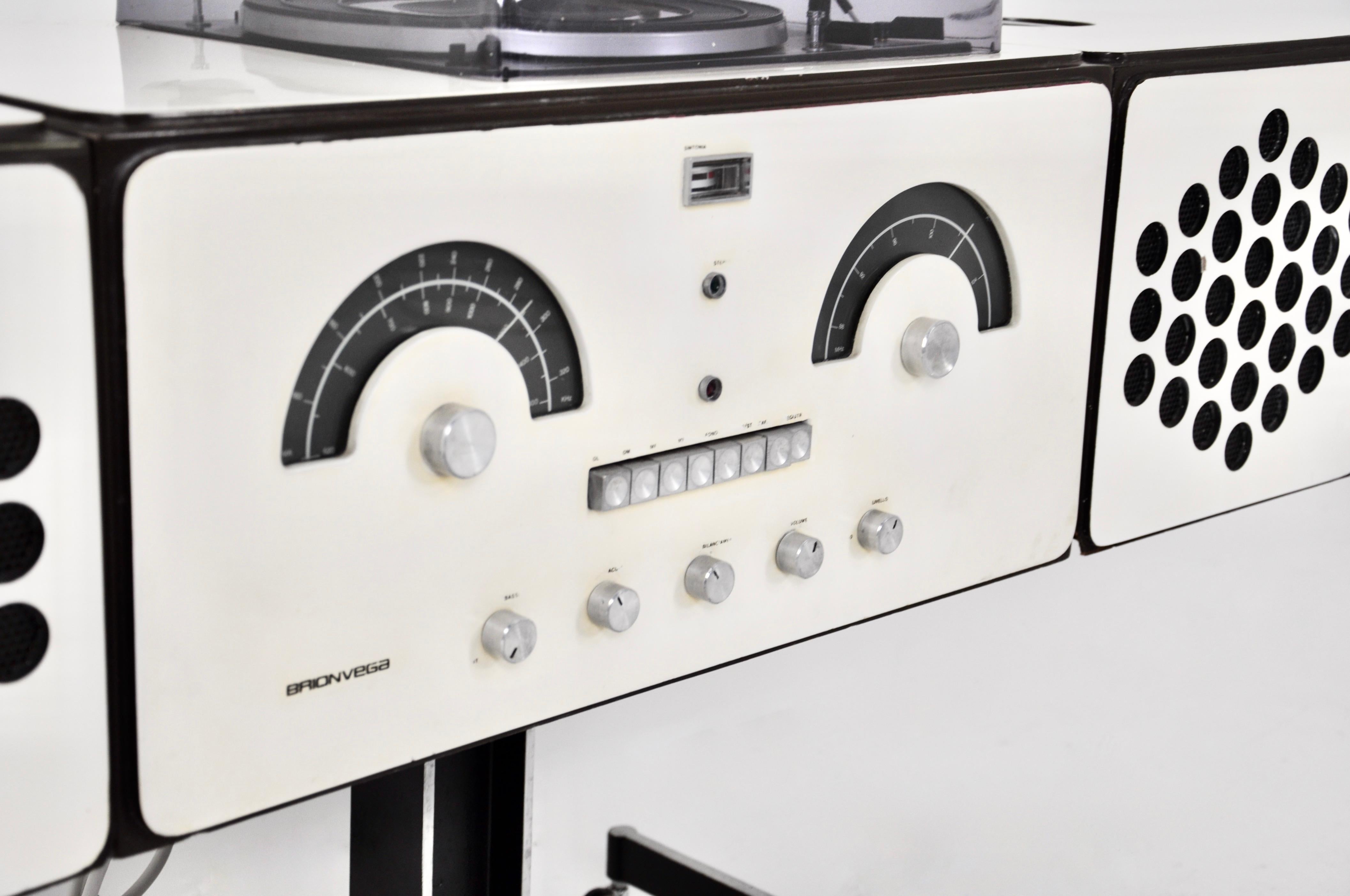 Stereophonic RR-126 Radio by F.Lli Castiglioni for Brionvega, 1960s 6